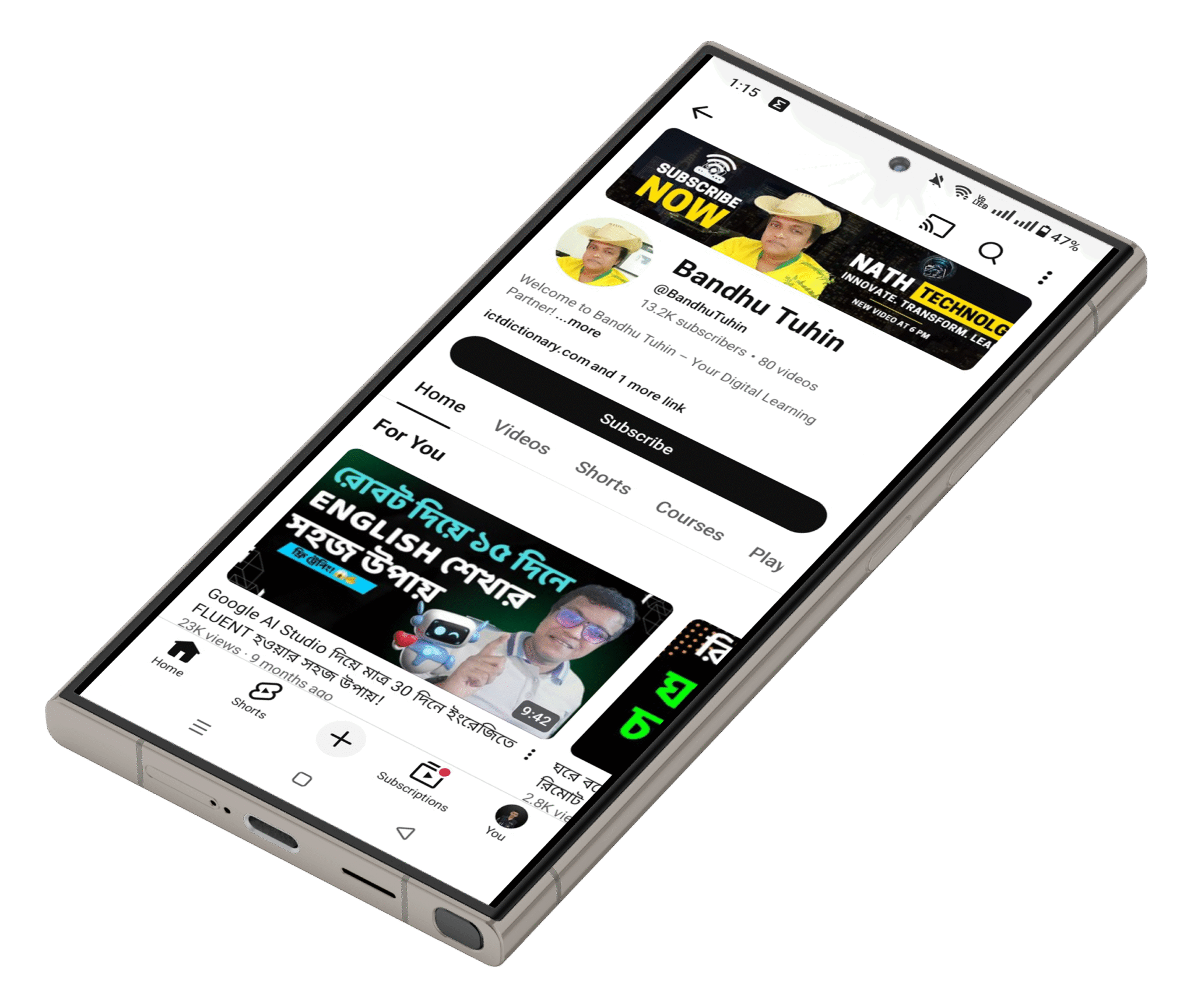 ICT Dictionary YouTube Channel